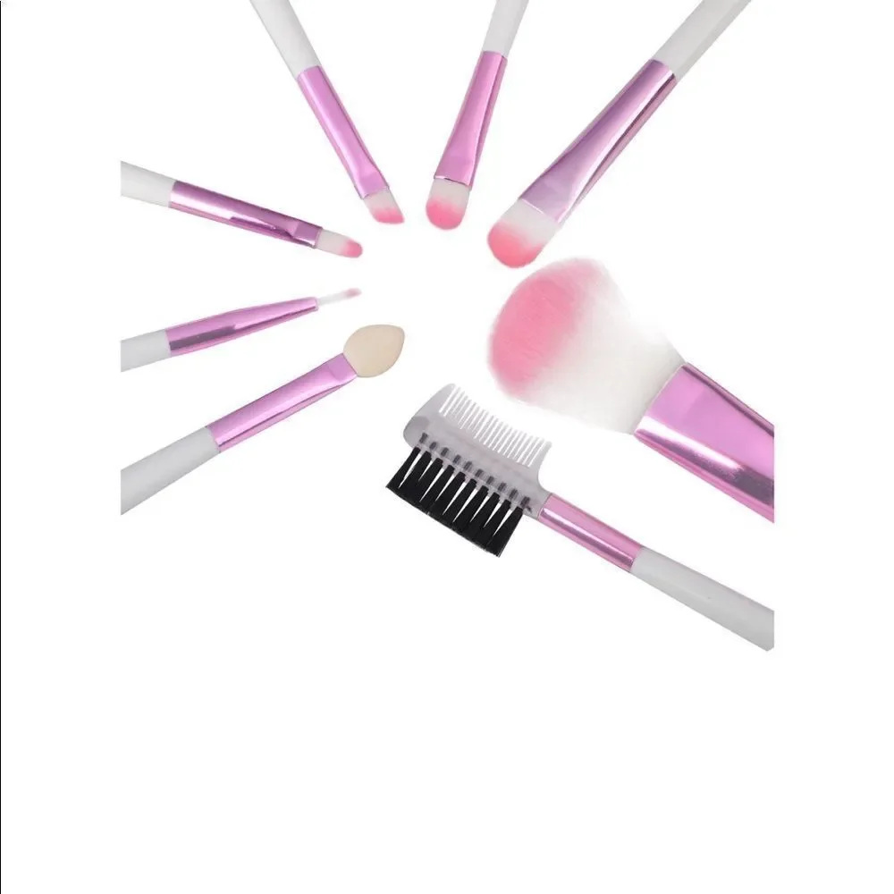 Zodaca Makeup Brushes Set, Powder, 8pcs